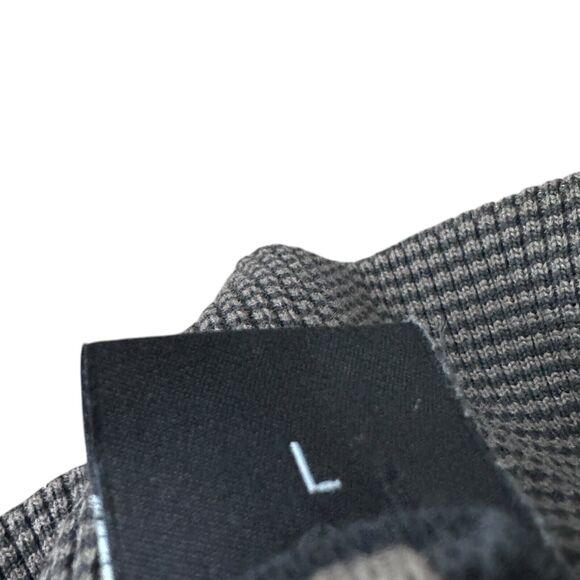 Hugo Boss Piseno 1/4 Snap Sweater Men’s Large Black 100% Cotton Long Sleeve - Picture 6 of 11